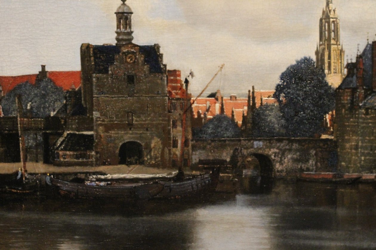 Pohled na Delft od Johannes Vermeer