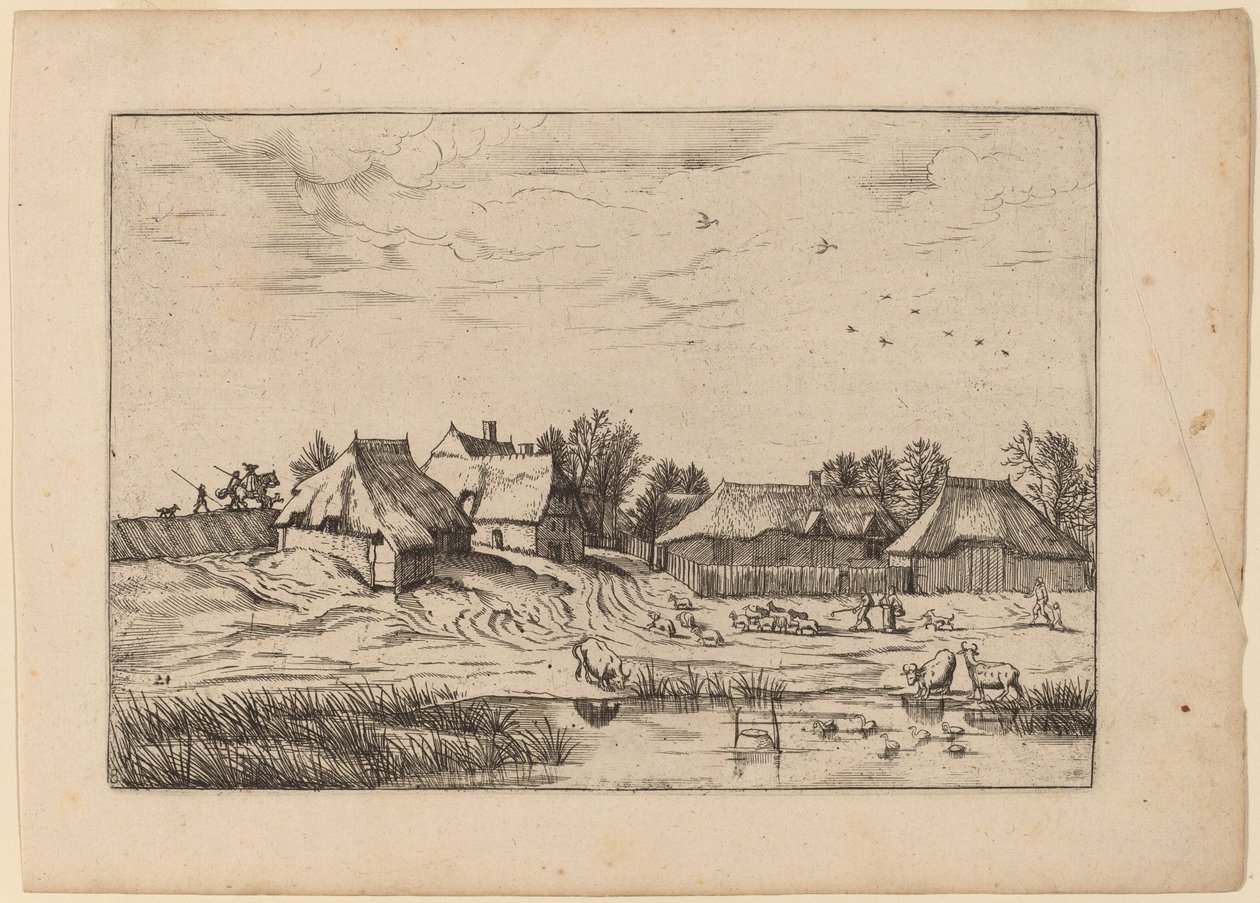 Farmy od Johannes van Doetechum, the Elder and Lucas
