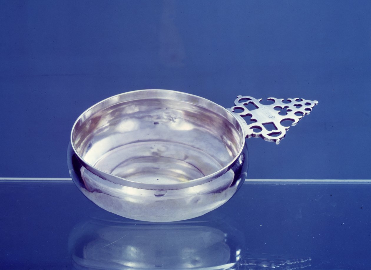 Porringer (stříbrný) od John Coney