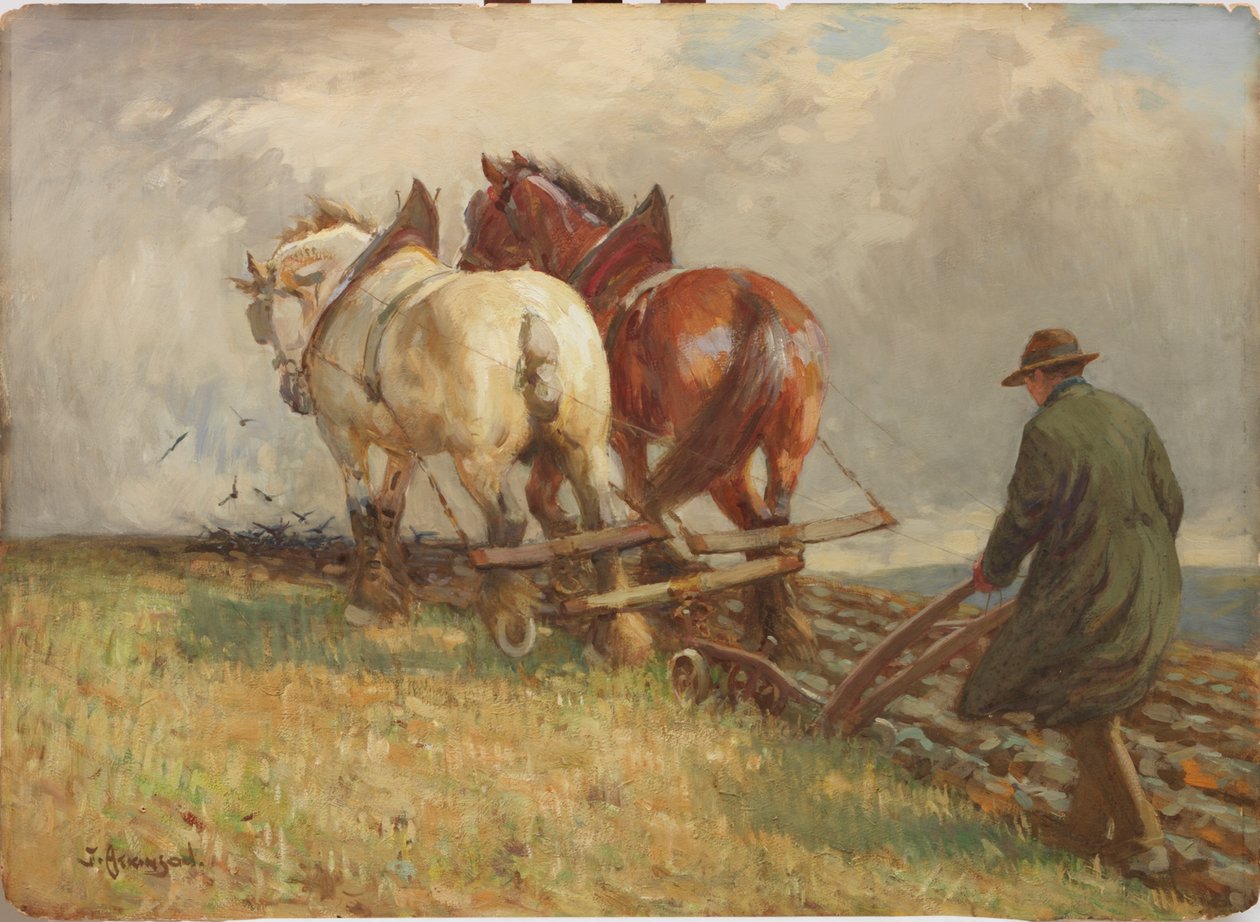 Orba, cca 1900-19 (tempera na papíře) od John Atkinson