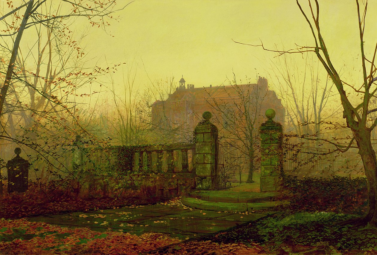 Podzimní ráno od John Atkinson Grimshaw