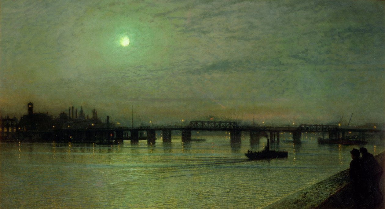 Battersea Bridge, 1885 od John Atkinson Grimshaw