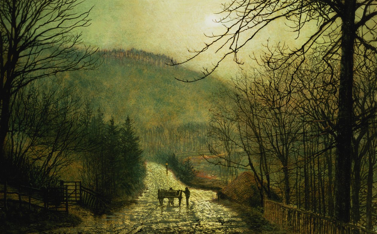 Forge Valley od John Atkinson Grimshaw