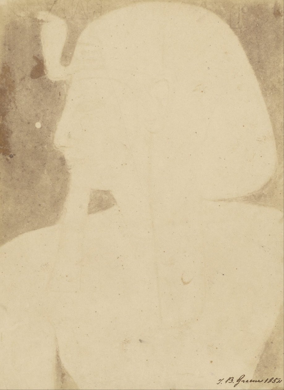 (Hieroglyfická hlava směřující doleva) od John Beasly Greene