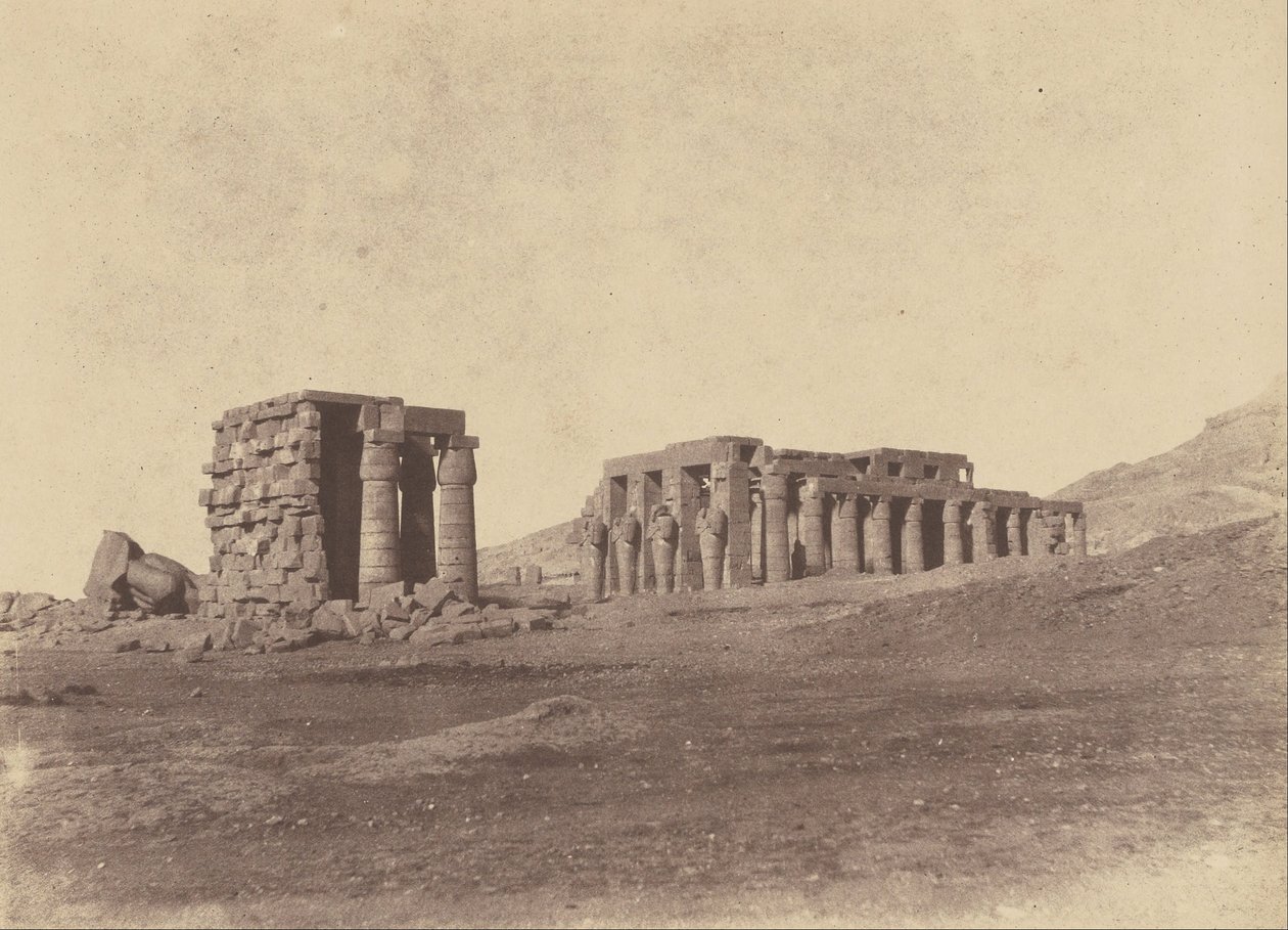 (Ramesseum, Théby) od John Beasly Greene