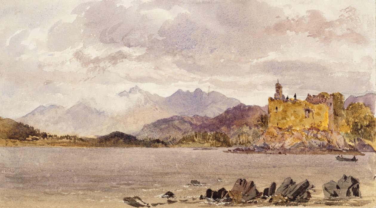 Loch Awe, Skotsko od John Brett