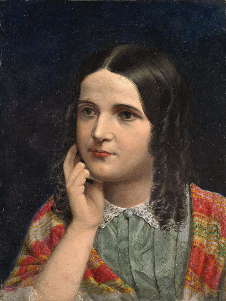 Rosa Brett, 1855 od John Brett