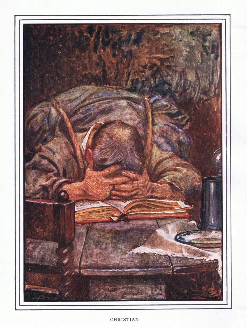 křesťan od John Byam Liston Shaw