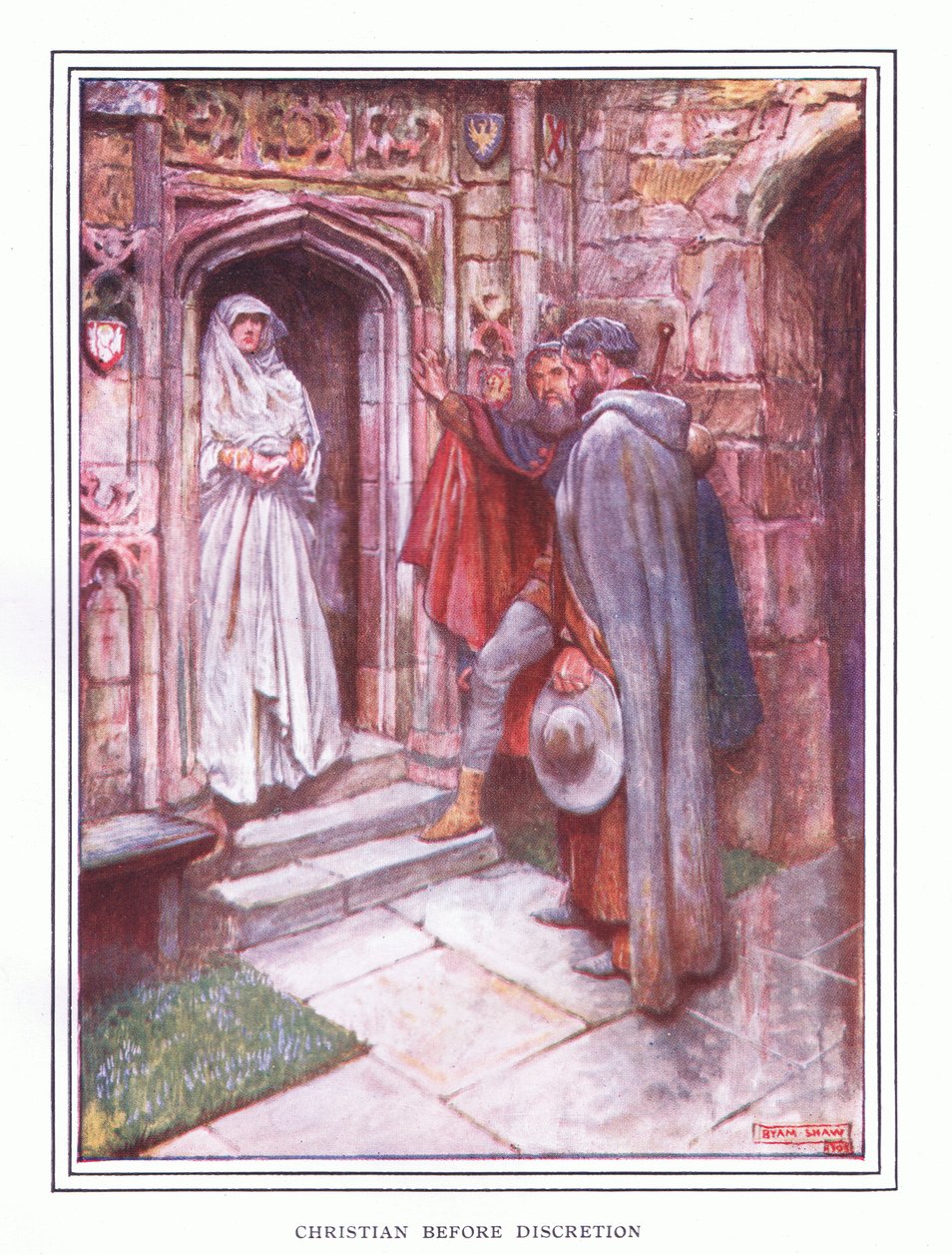 Křesťan před diskrétností od John Byam Liston Shaw