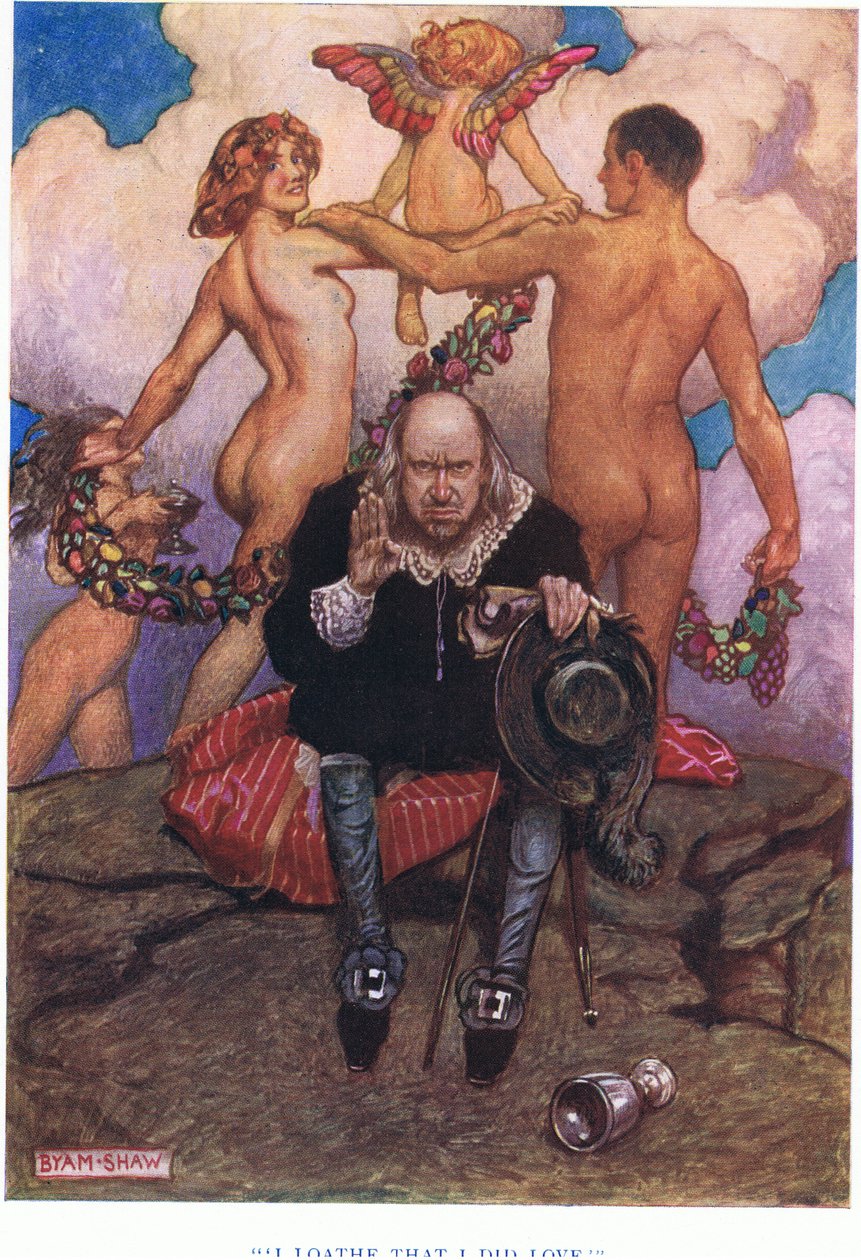 Nenávidím, že jsem miloval, 1928 od John Byam Liston Shaw