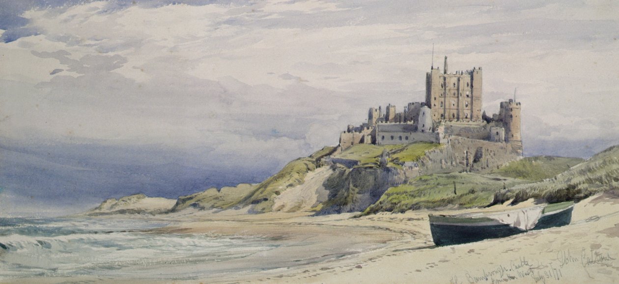Hrad Bamburgh od John Callow