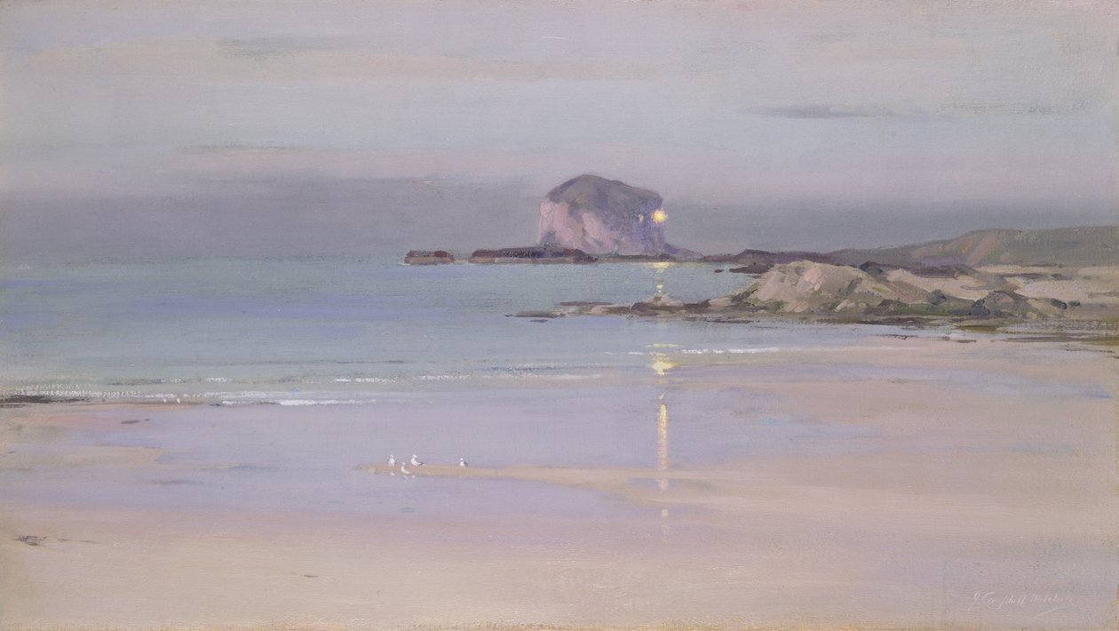 Bass Rock od John Campbell Mitchell