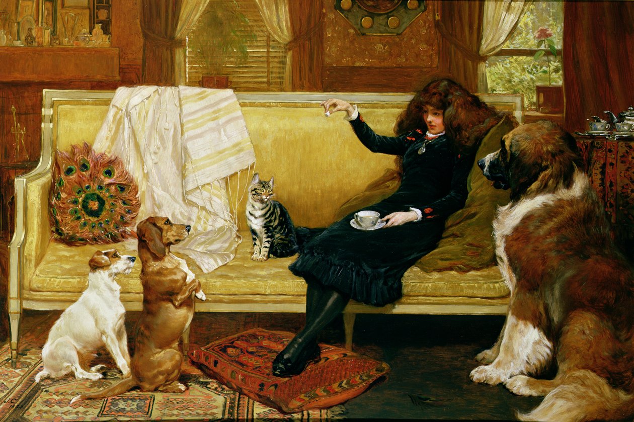 Teatime Treat, 1883 od John Charlton