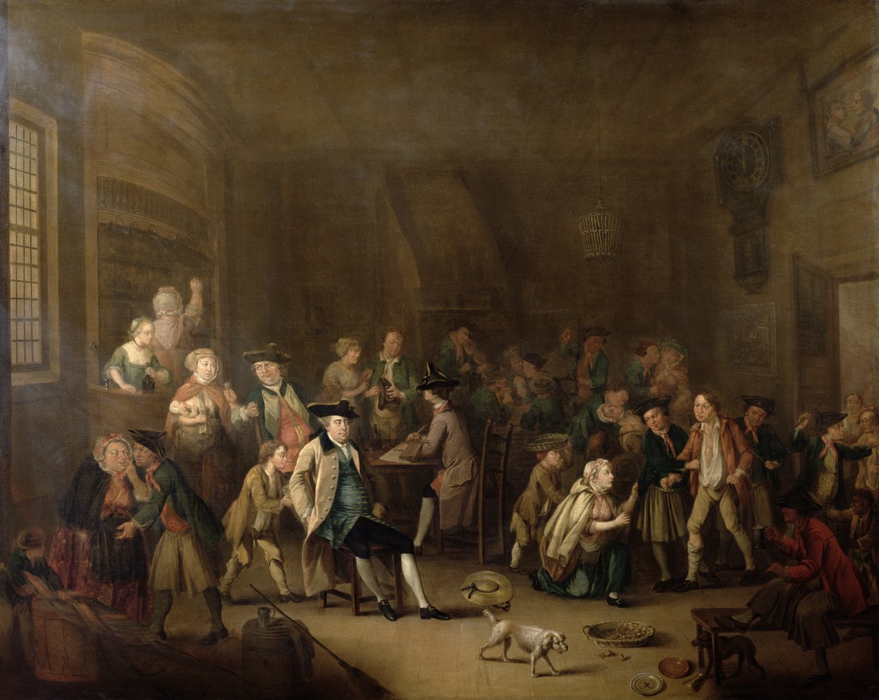 The Press Gang, c.1760s od John Collet