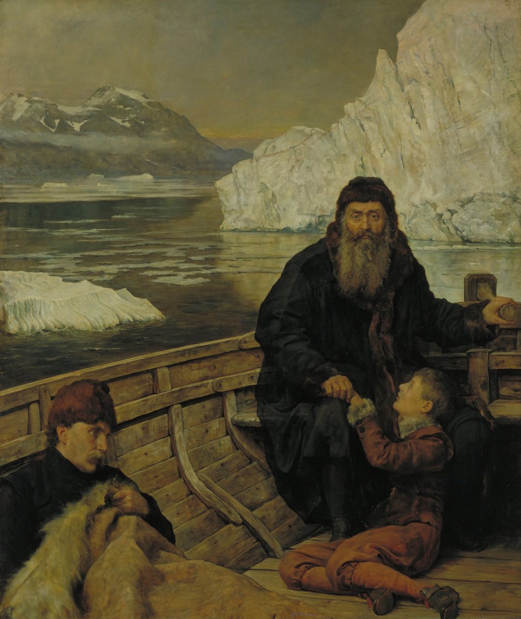Poslední plavba Henryho Hudsona od John Collier