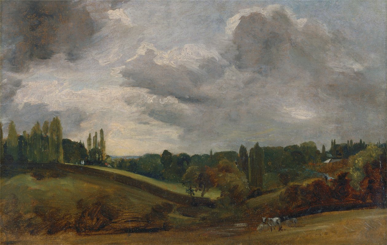 Východní Bergholt od John Constable