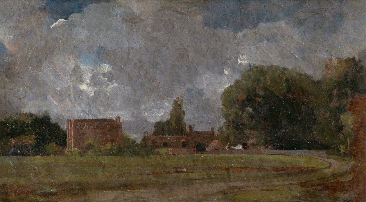 Golding Constables House, East Bergholt- rodiště umělců od John Constable
