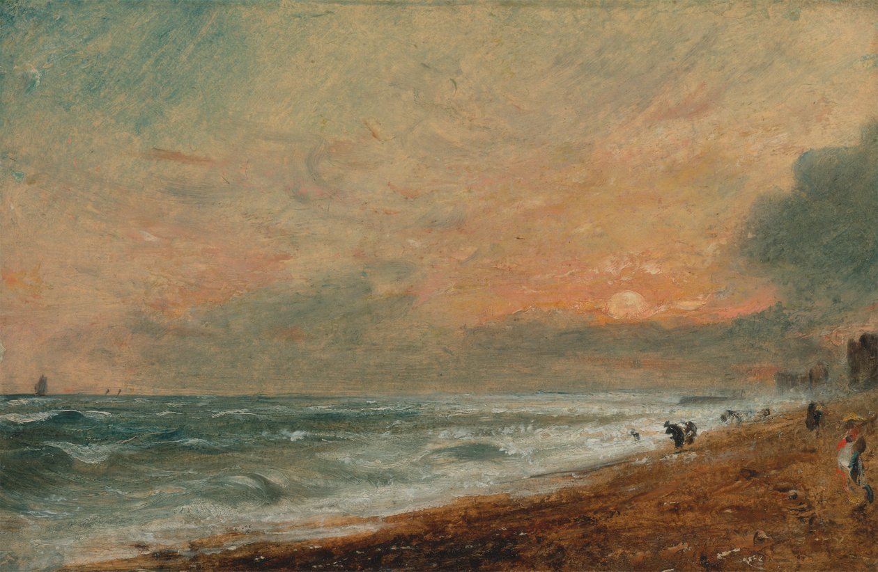Pláž Hove od John Constable