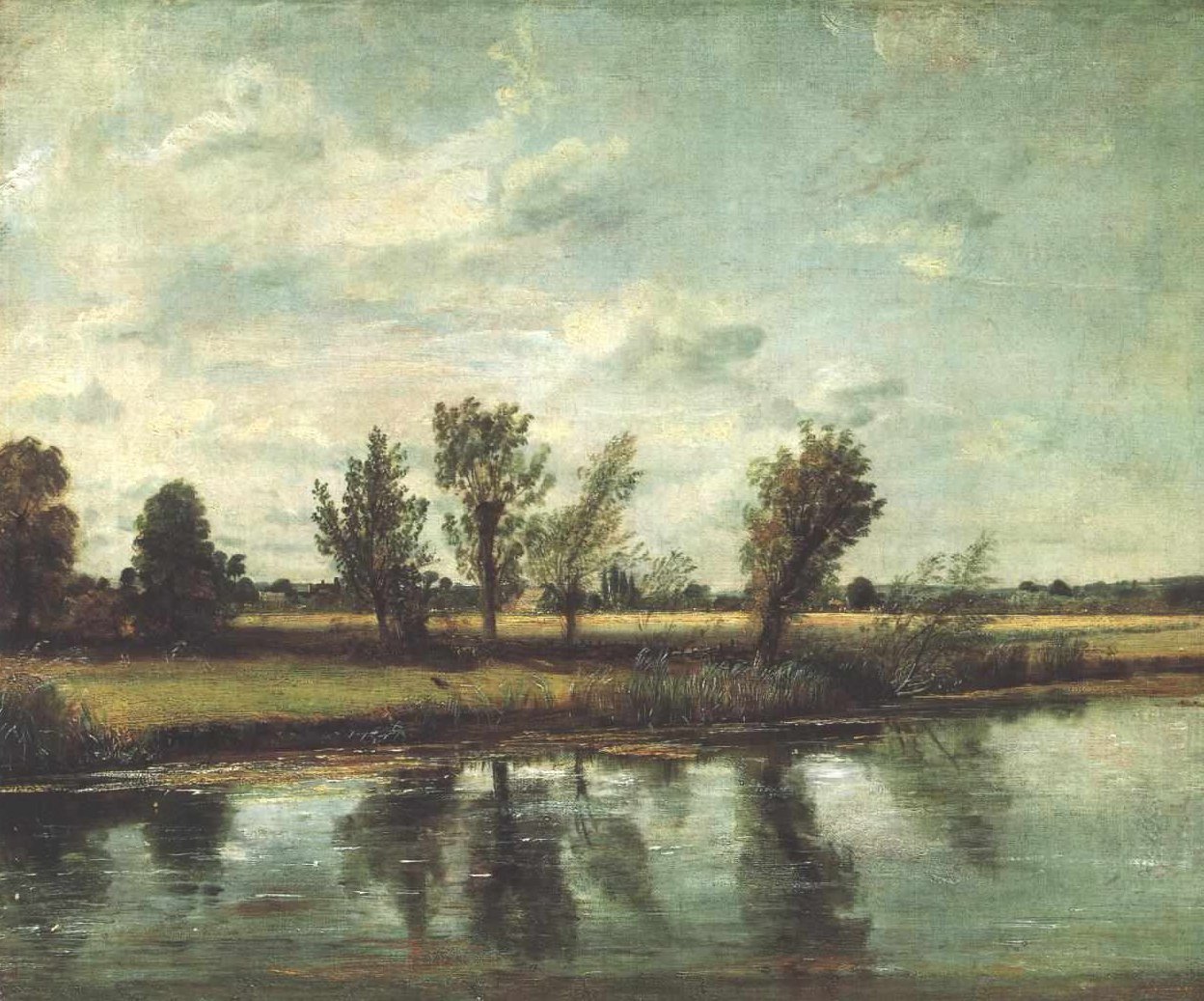 Bog louky poblíž Salisbury od John Constable
