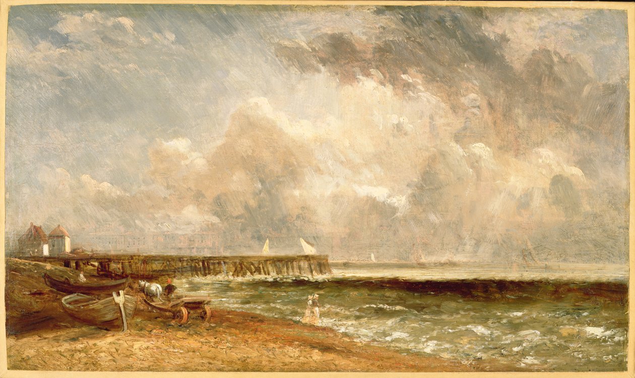 Yarmouth Jetty, kolem roku 1822 od John Constable