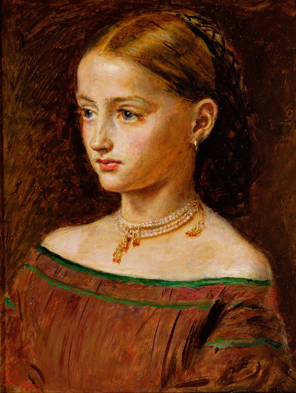 Alice Gray, 1859 (olej) od John Everett Millais