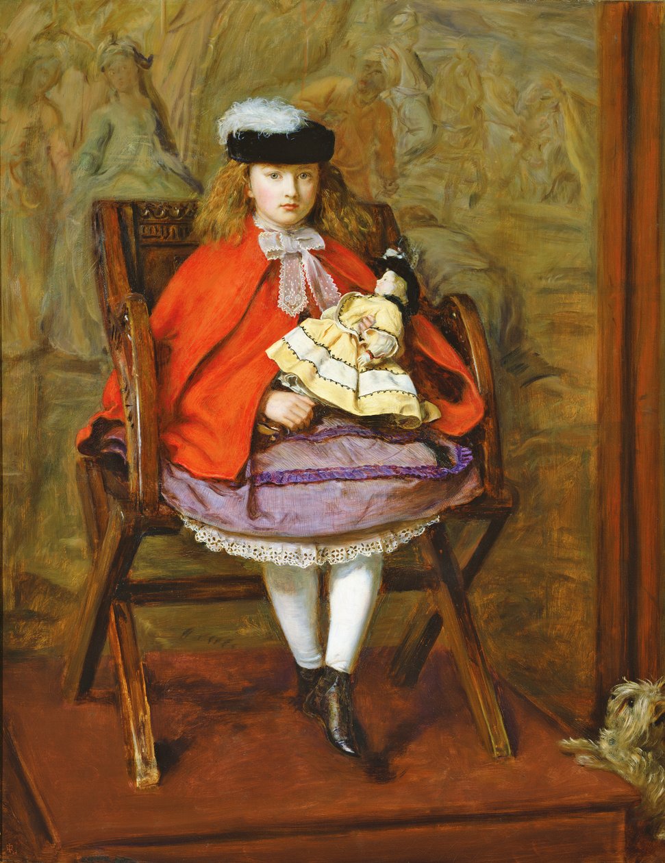 Lilly Noble, 1863-64 od John Everett Millais