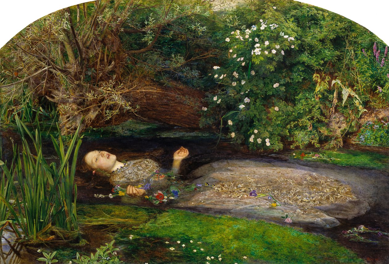 Ofélie od John Everett Millais