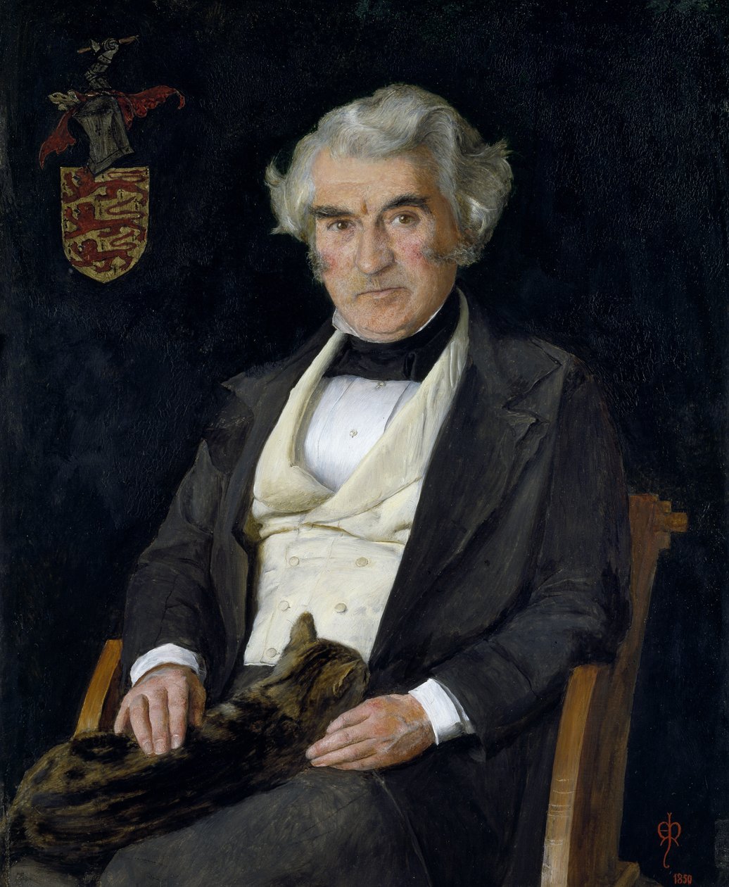 Portrét Thomase Comba, 1850 od John Everett Millais