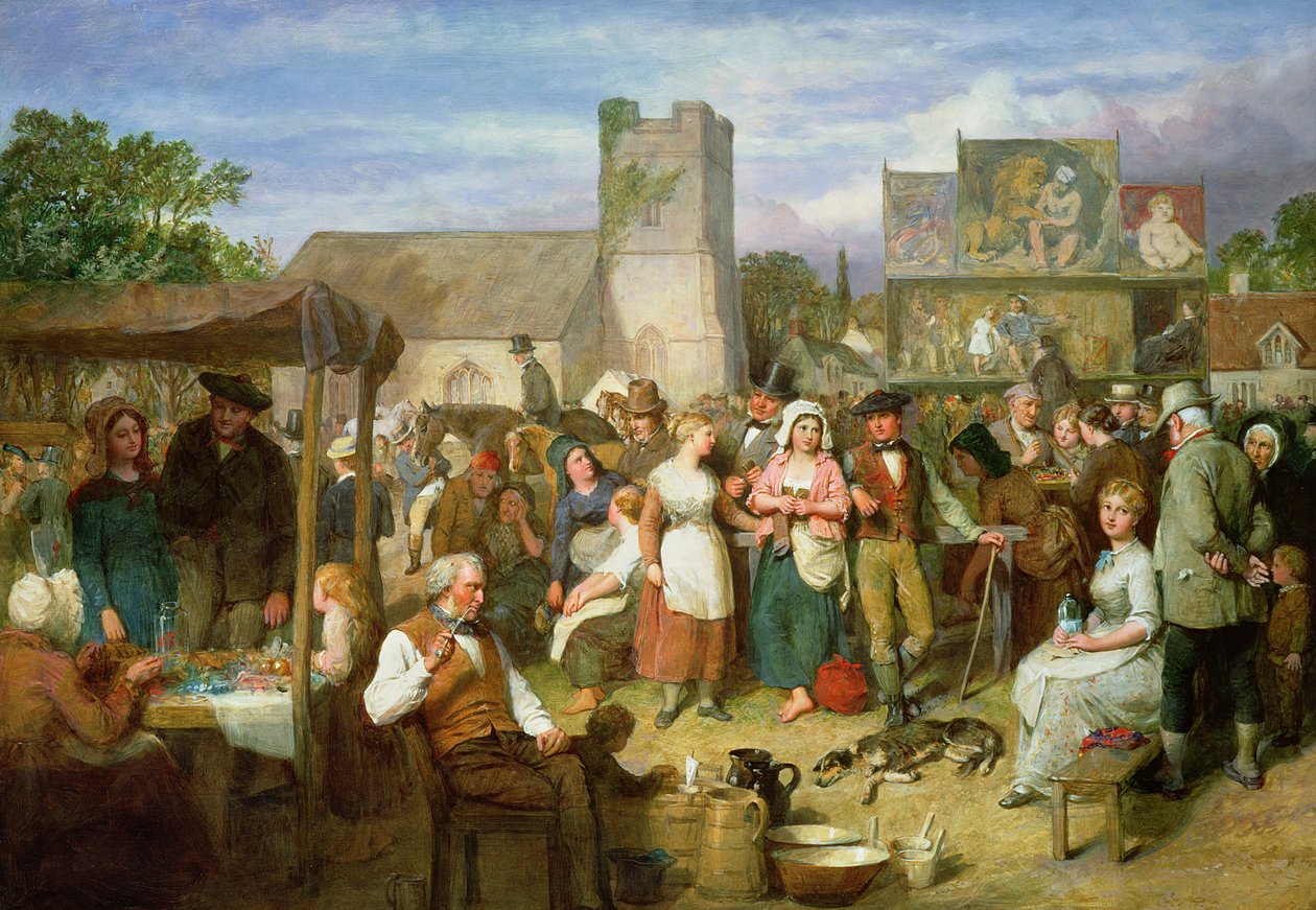 Statut Fair, exh.1871 od John Faed