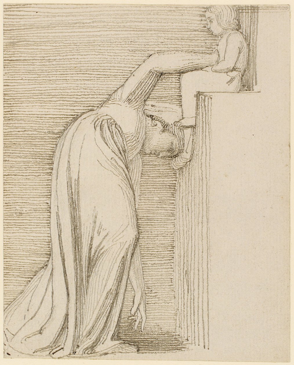 Matka a dítě od John Flaxman