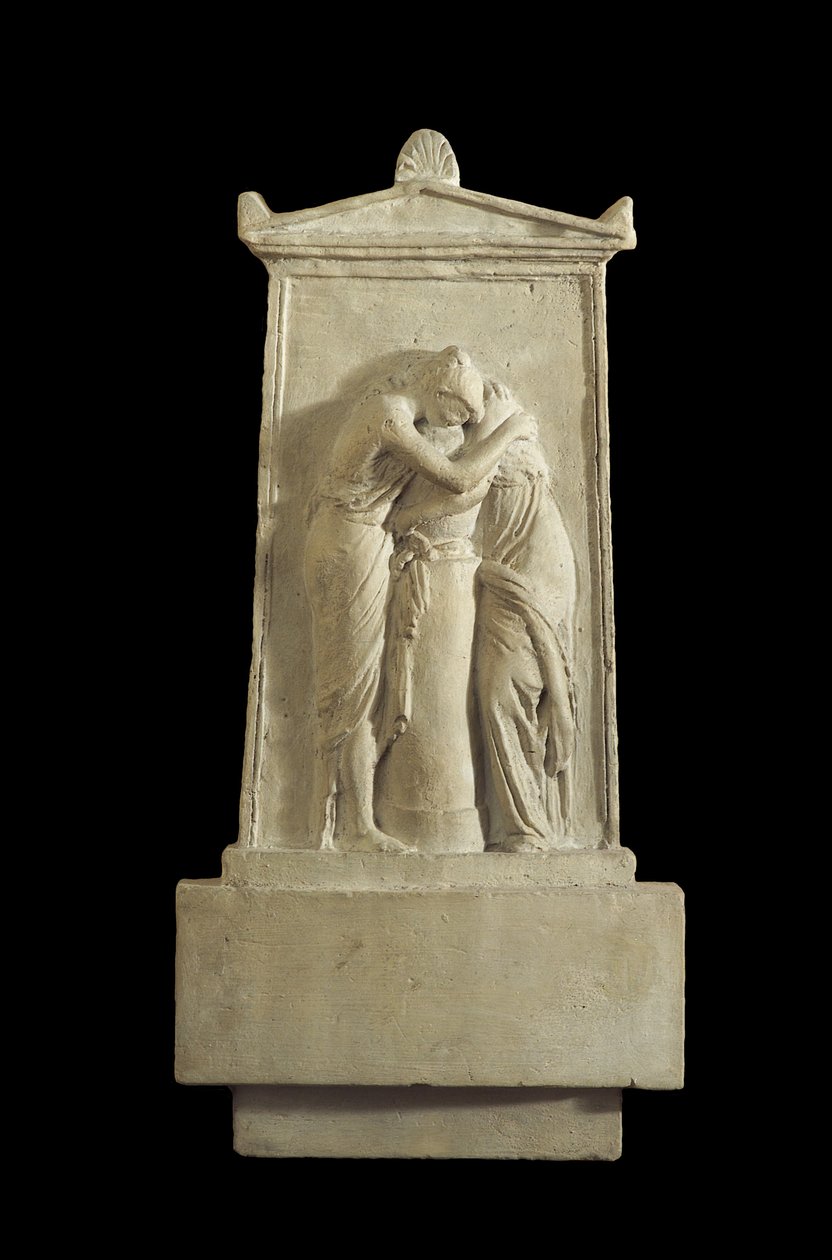 Památník Johna Phillimora a jeho manželky Susannah, 1804 (sádra) od John Flaxman