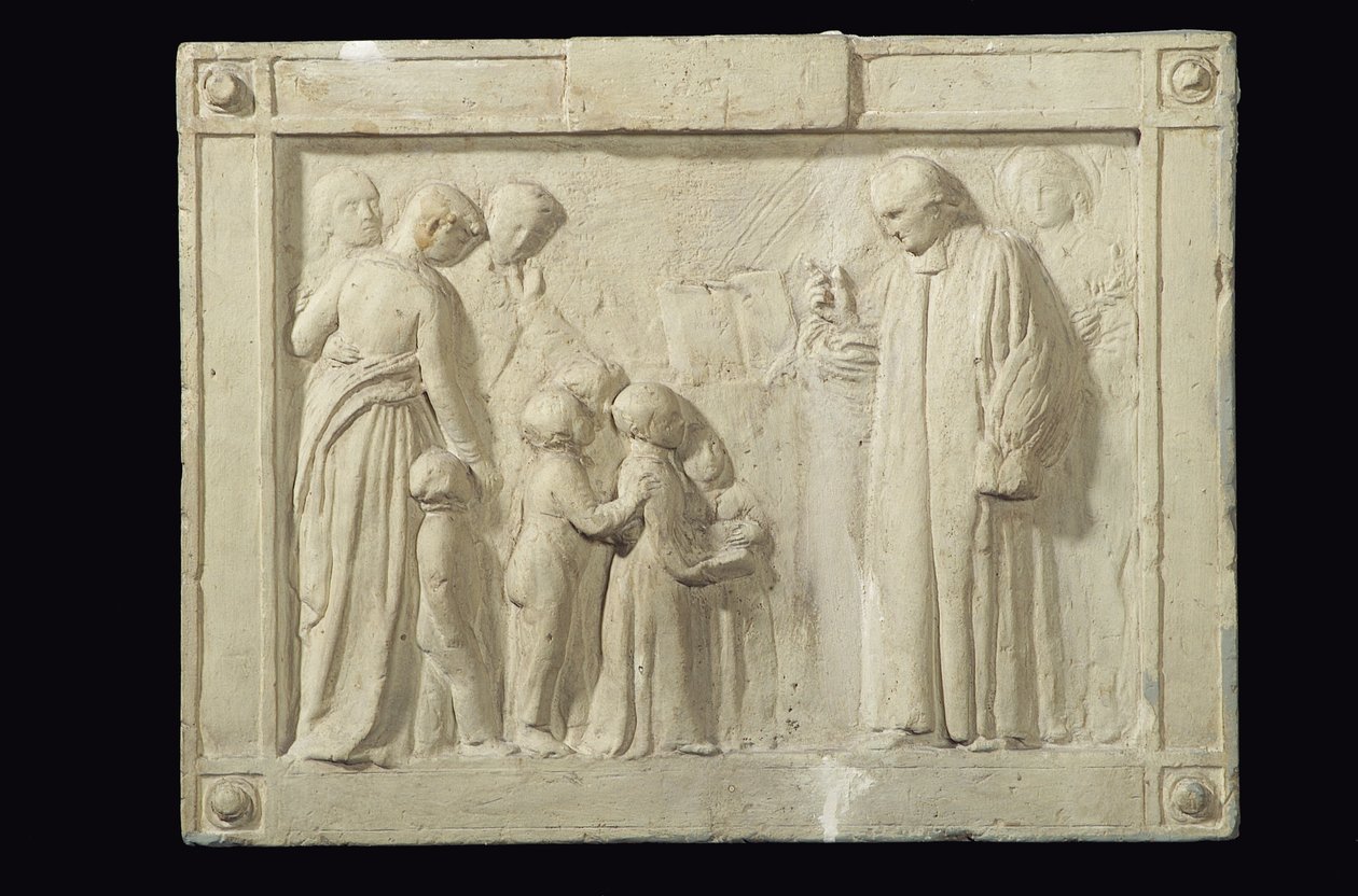 Památník reverenda Johna Clowese, 1819-20 (omítka) od John Flaxman