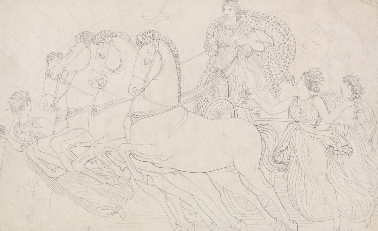 The Morn, All Beauteous to Behold, od Aischyla, Peršanů od John Flaxman