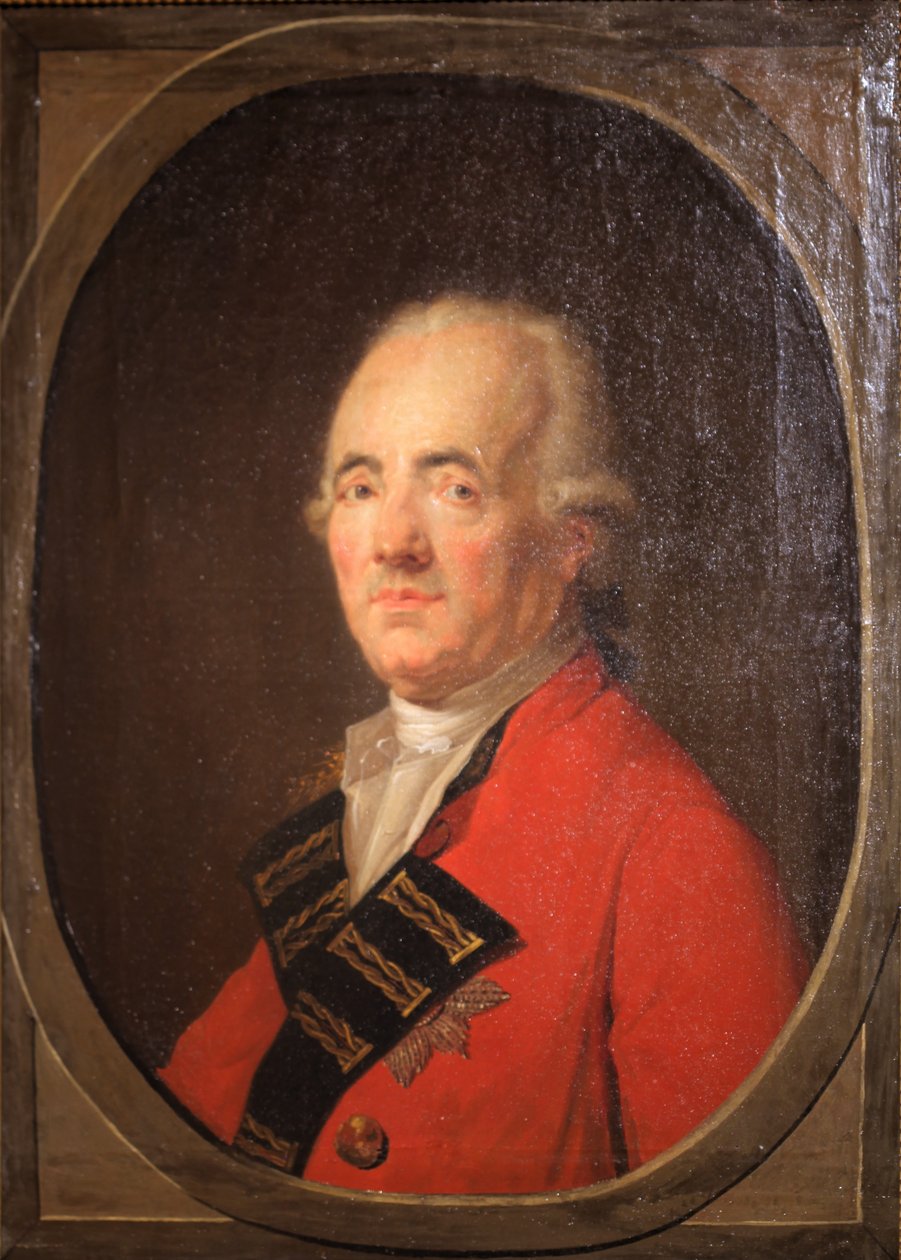 Portrét generála Fredericka Haldimanda (1718-1791) od John Francis Rigaud