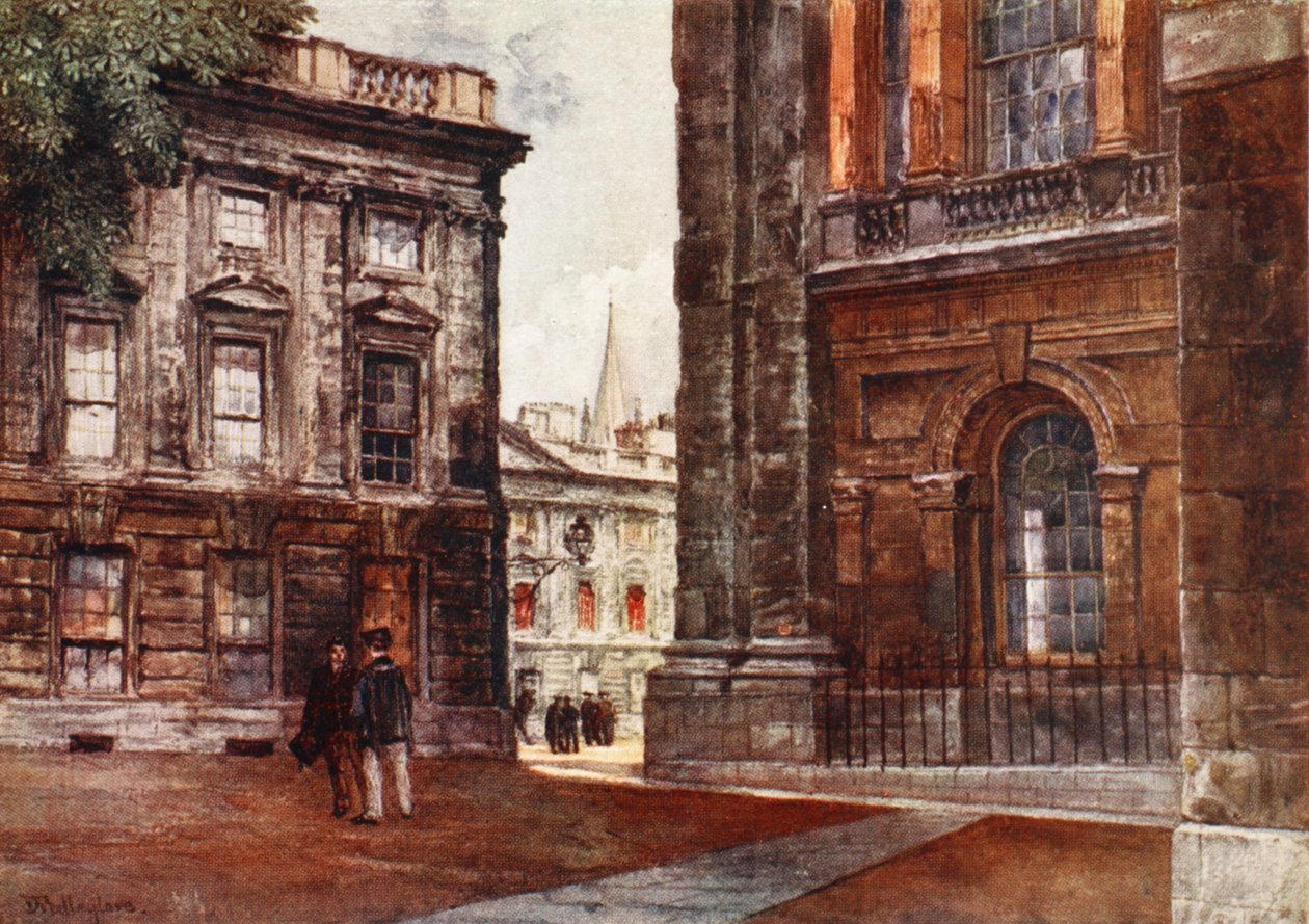 Christ Church, Peckwater Quadrangle, 1903 od John Fulleylove