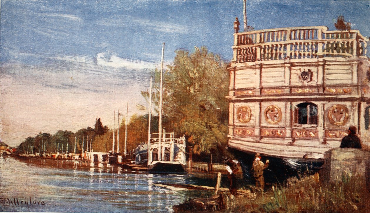 Řeka Isis, 1903 od John Fulleylove