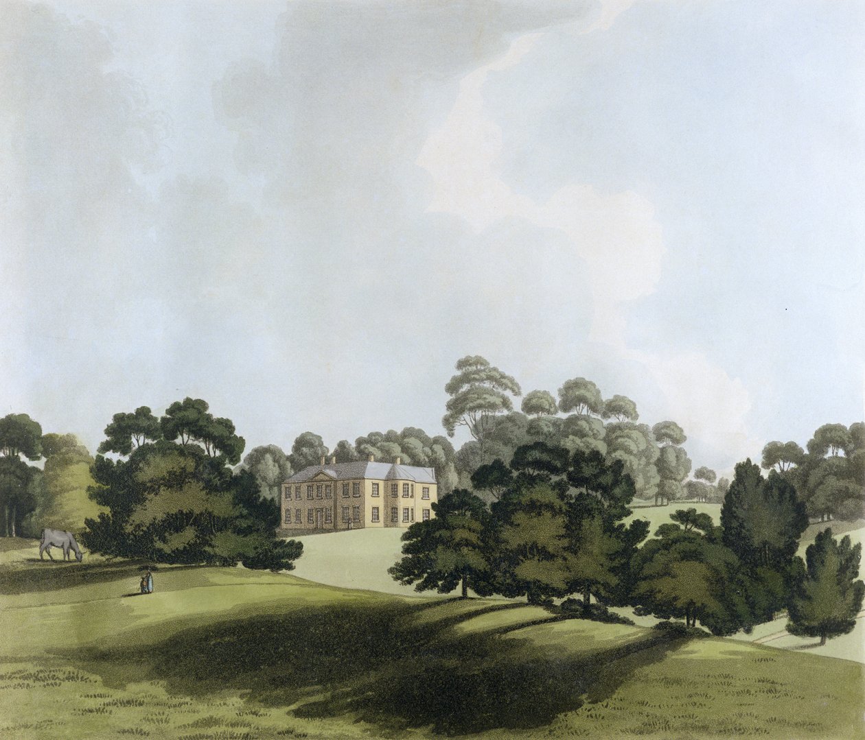 Vinters in Kent, sídlo Jamese Whatmana Esq., z 
