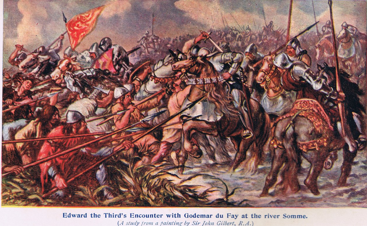 Setkání Edwarda 111 s Godemurem de Fay od John Gilbert