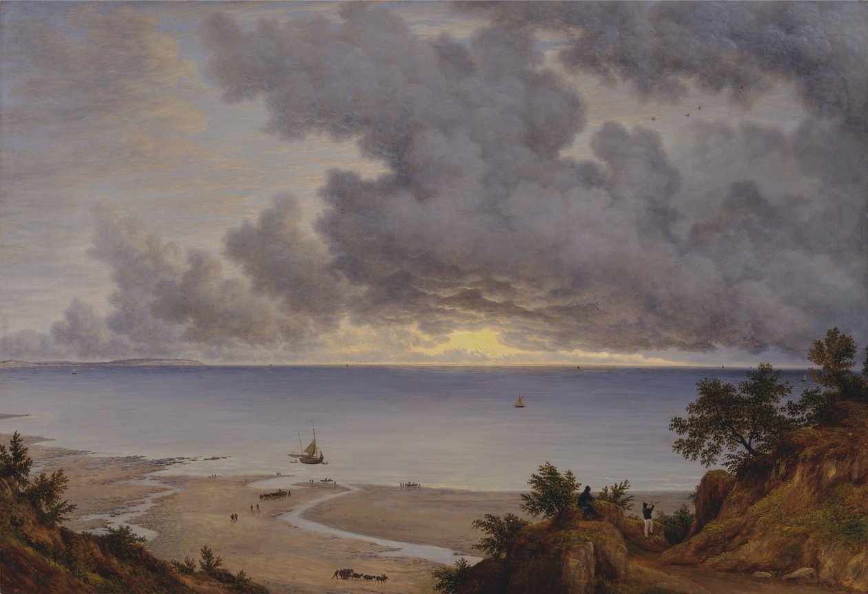 Sandown Bay, poblíž Shanklin Chine, Isle of Wight od John Glover