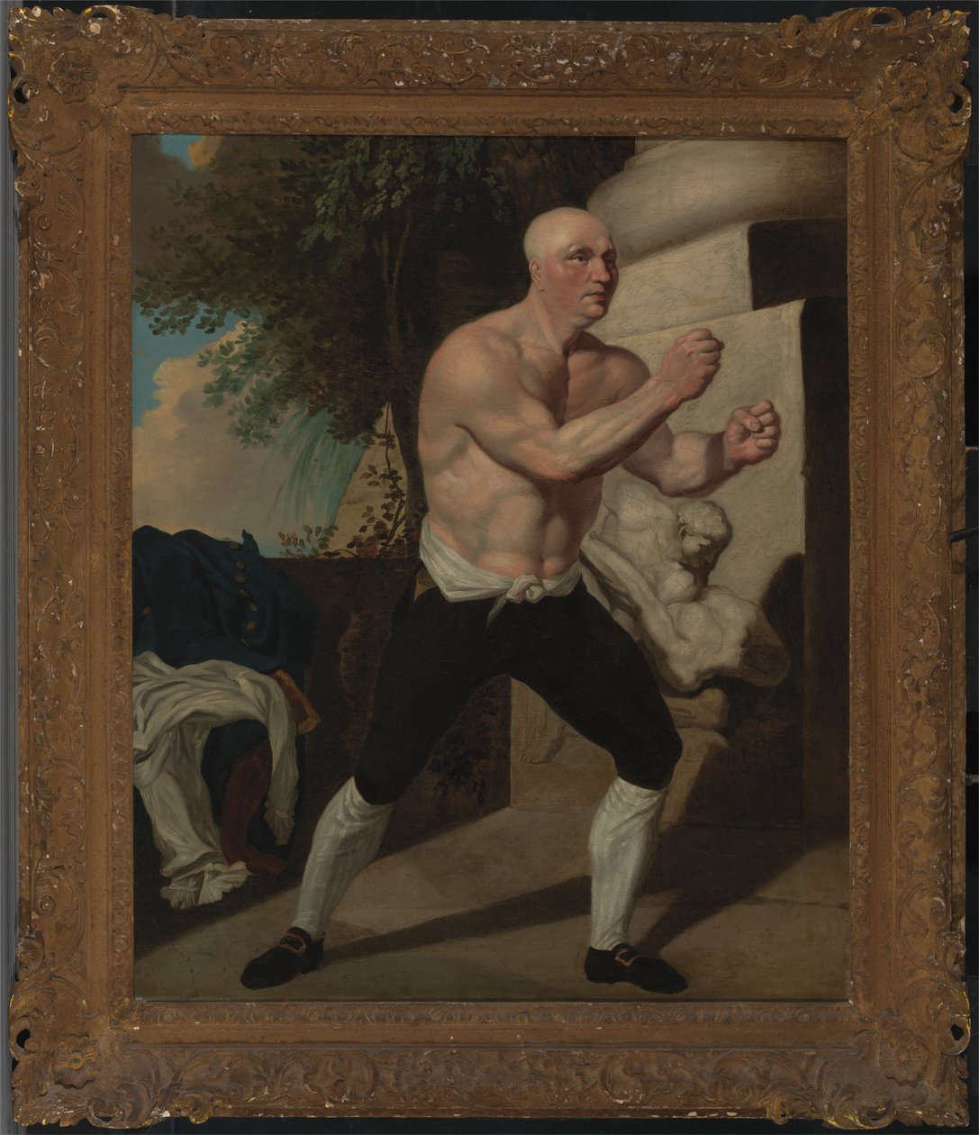 Jack Broughton, boxer od John Hamilton Mortimer