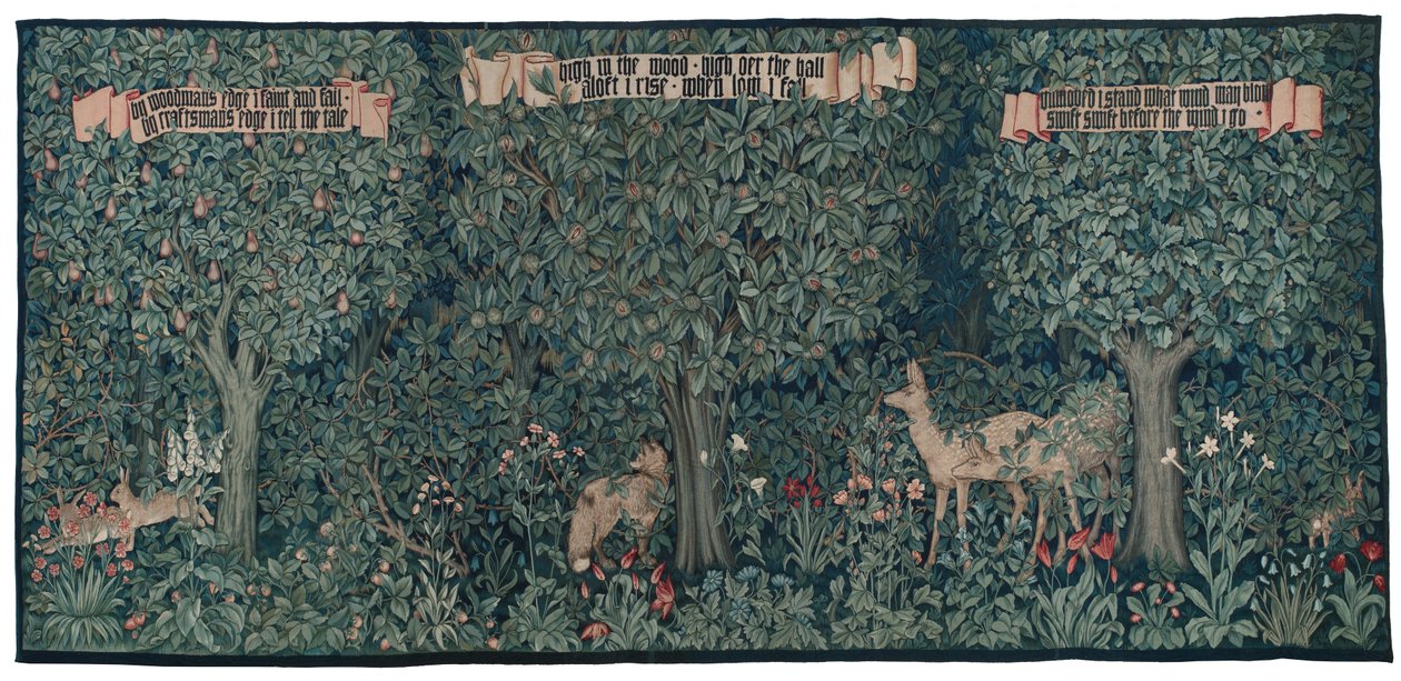 Tapiserie- zeleň od John Henry Dearle