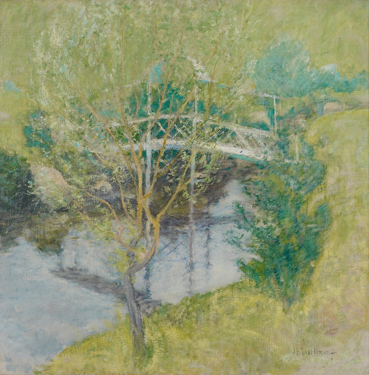 Bílý most od John Henry Twachtman