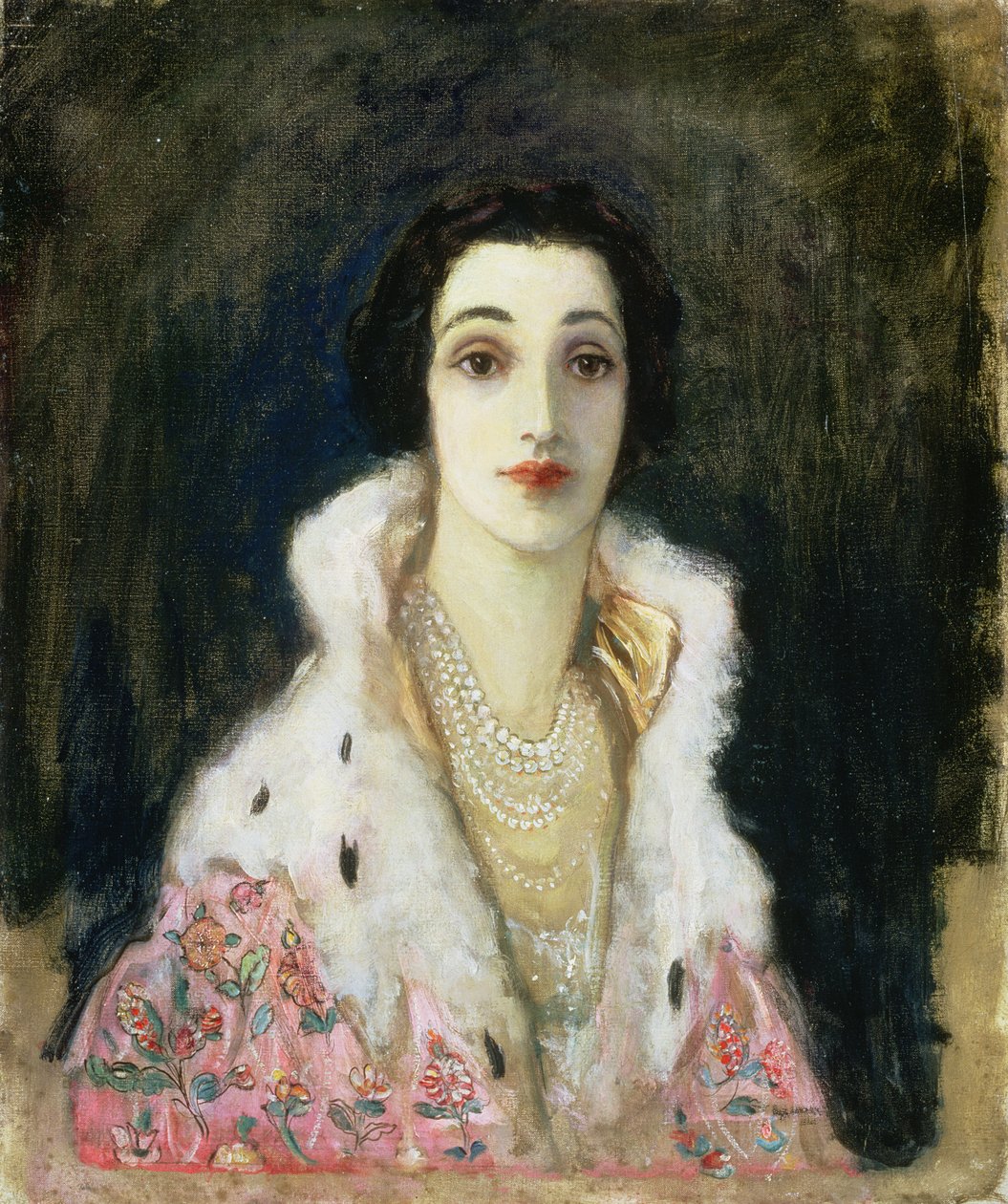 Portrét hraběnky z Rocksavage (Sybil Sassoon) 1922 od John Lavery