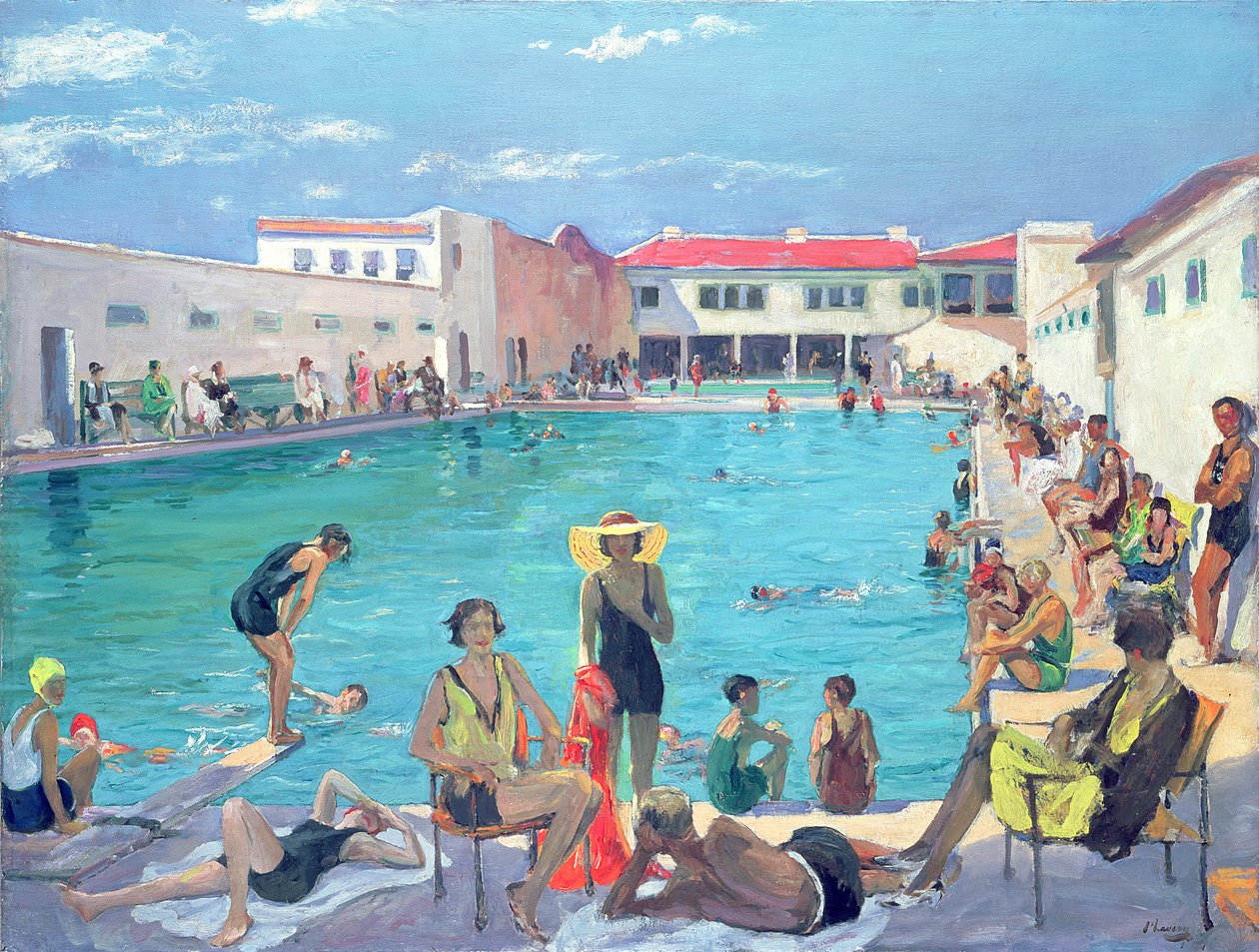 Zima na Floridě od John Lavery