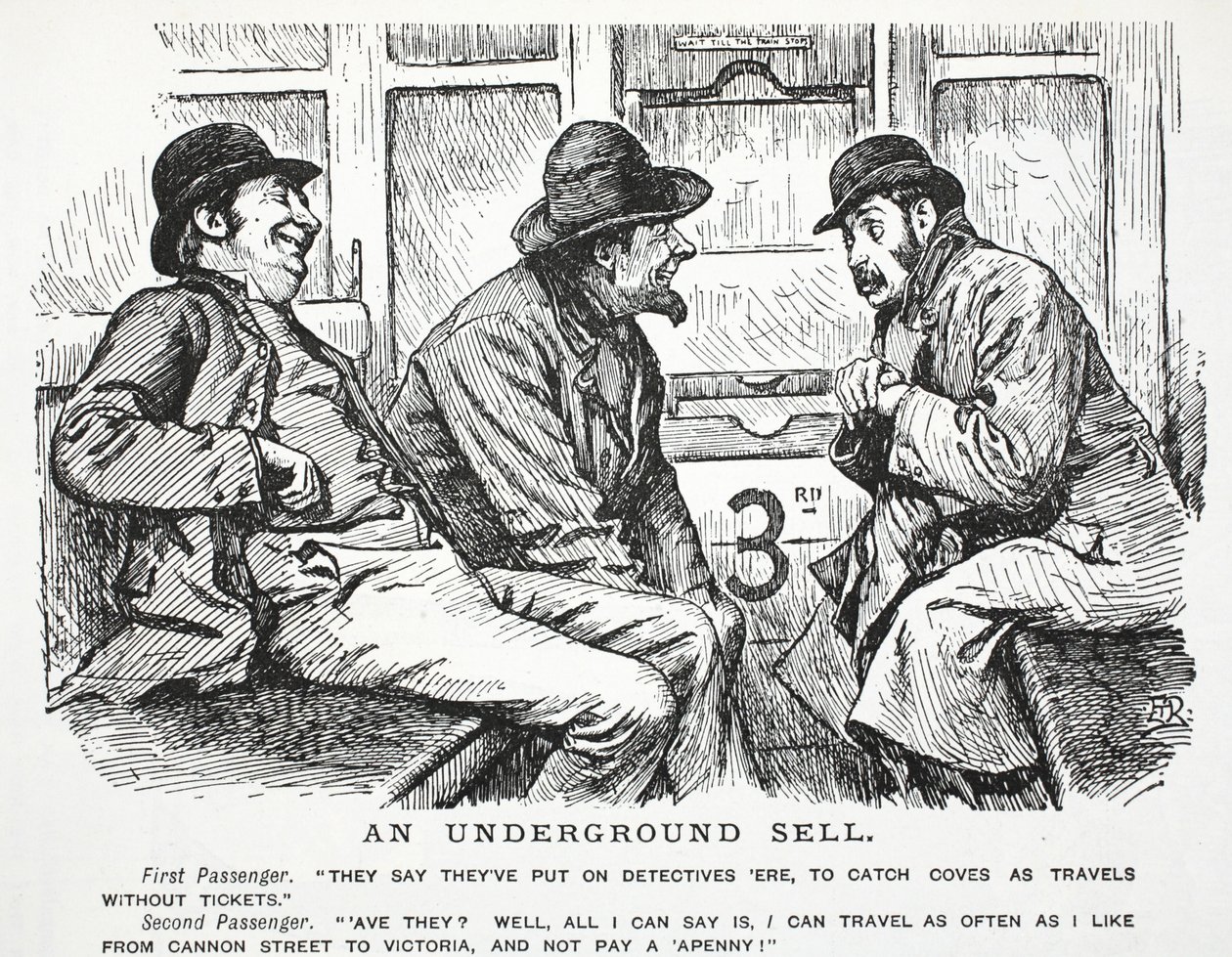 Podzemní prodej od John Leech