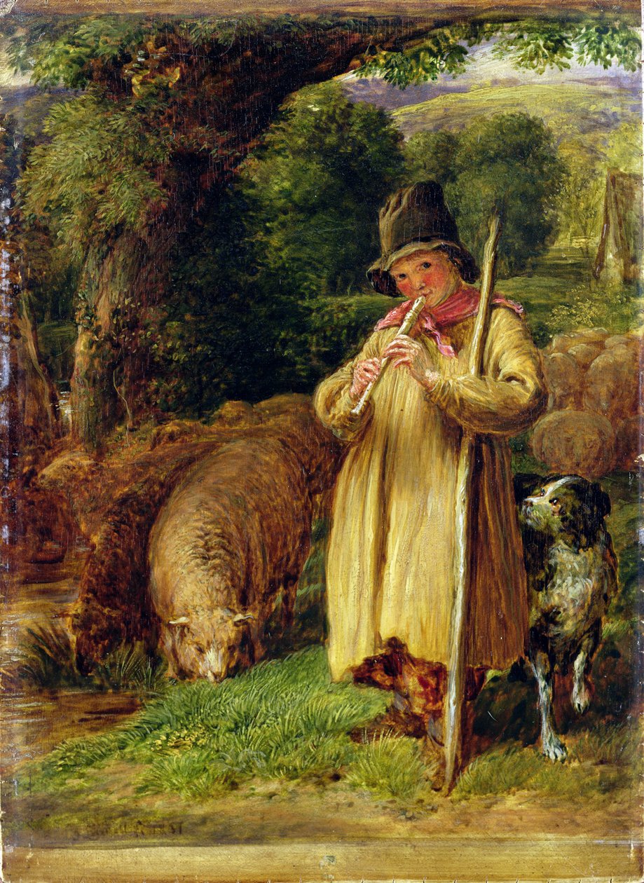 Shepherd Boy, 1831 od John Linnell