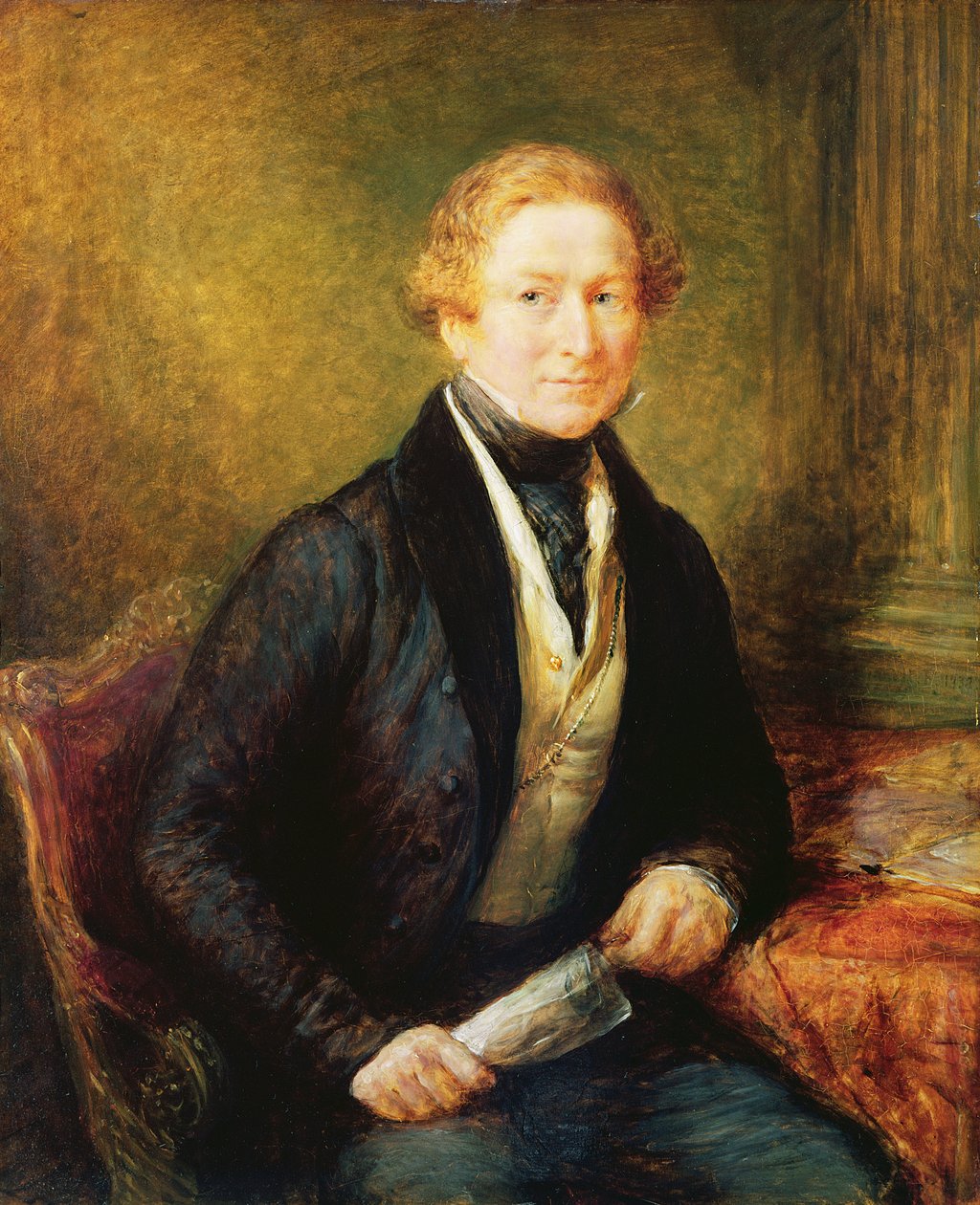 Sir Robert Peel, 1838 od John Linnell