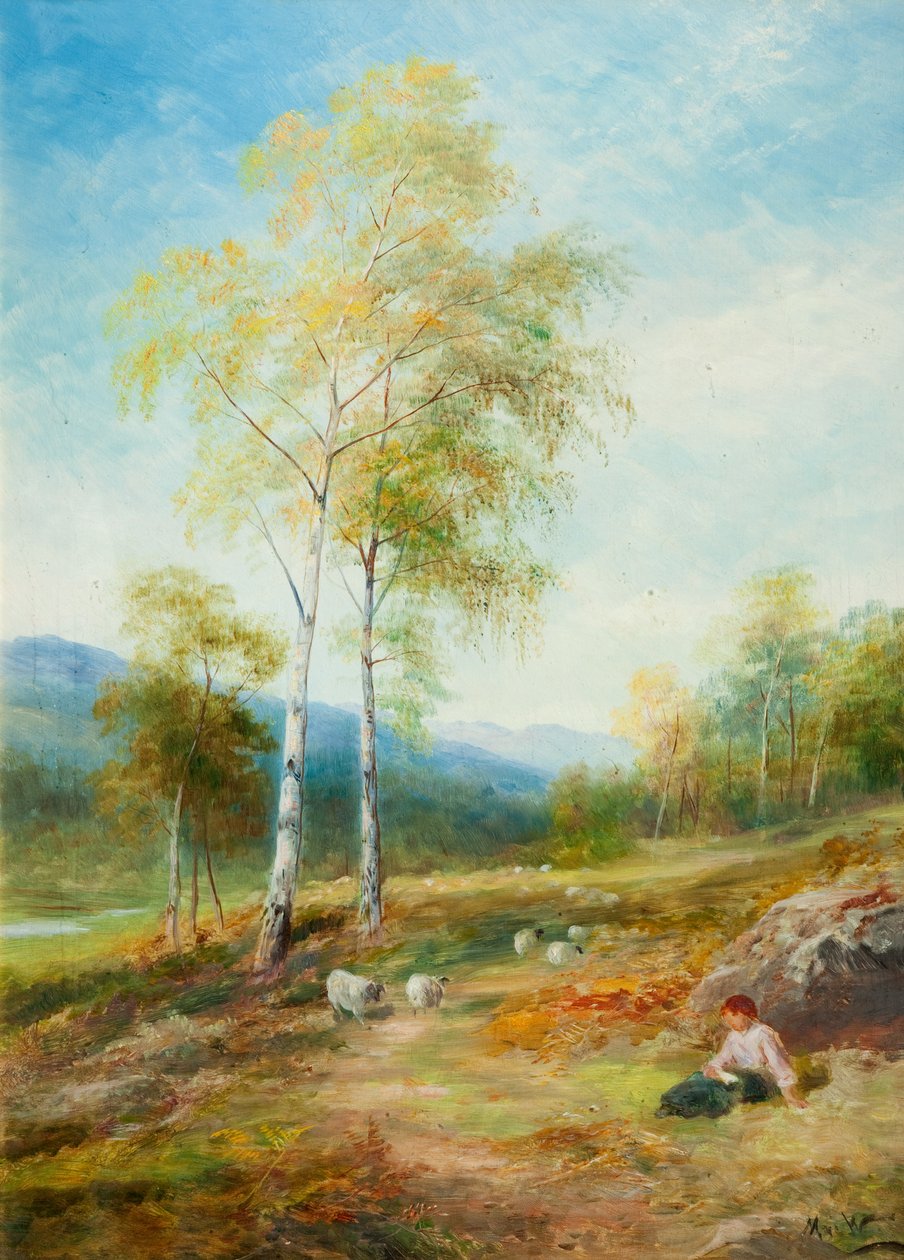 Podzim, Strathglass, Inverness-shire od John MacWhirter