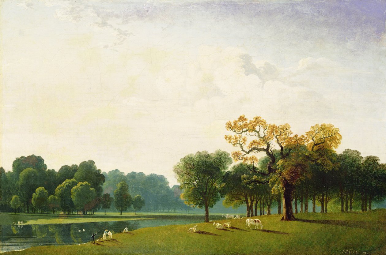 Pohled na hada, 1815 od John Martin