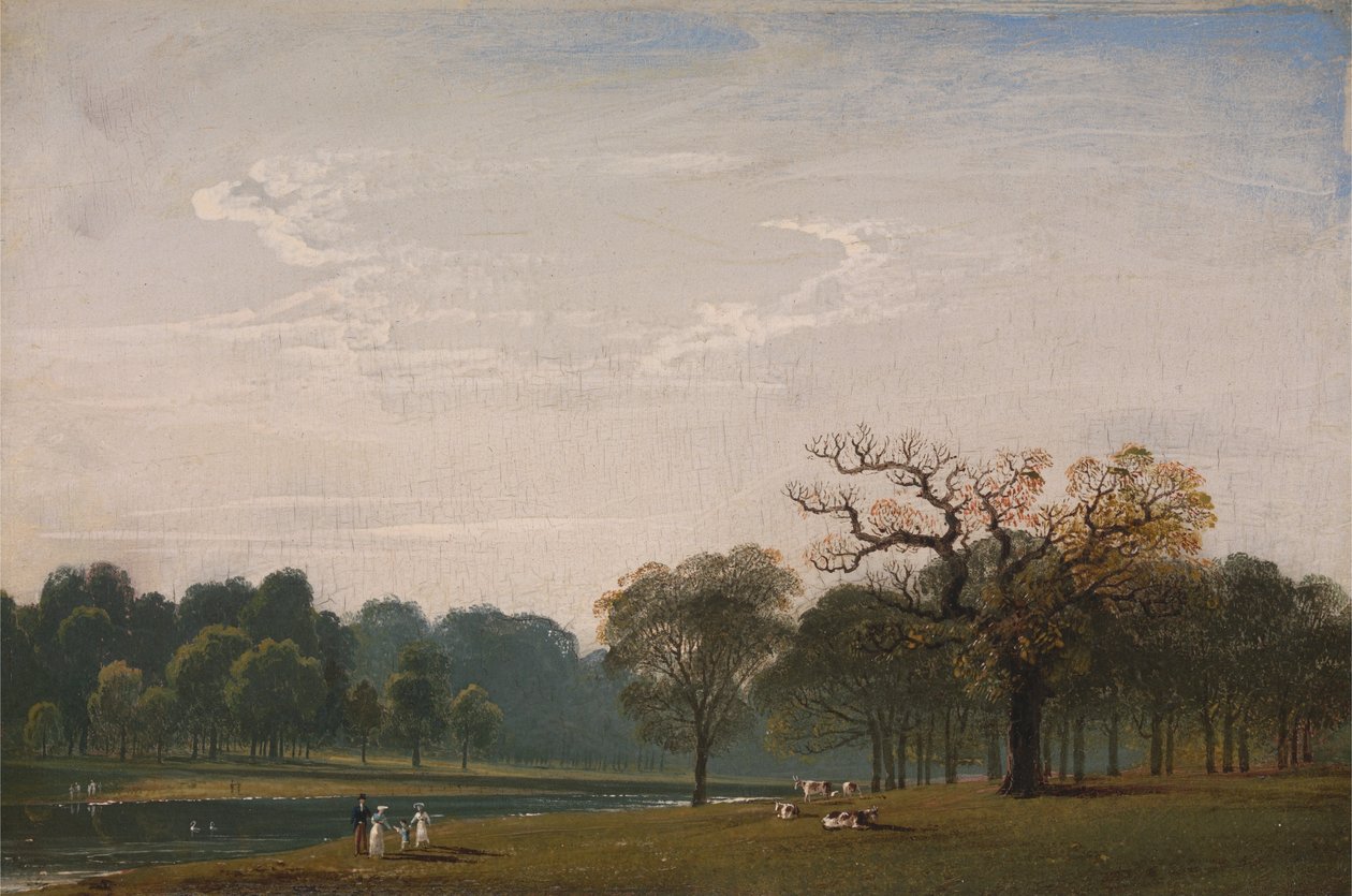 Kensingtonské zahrady od John Martin